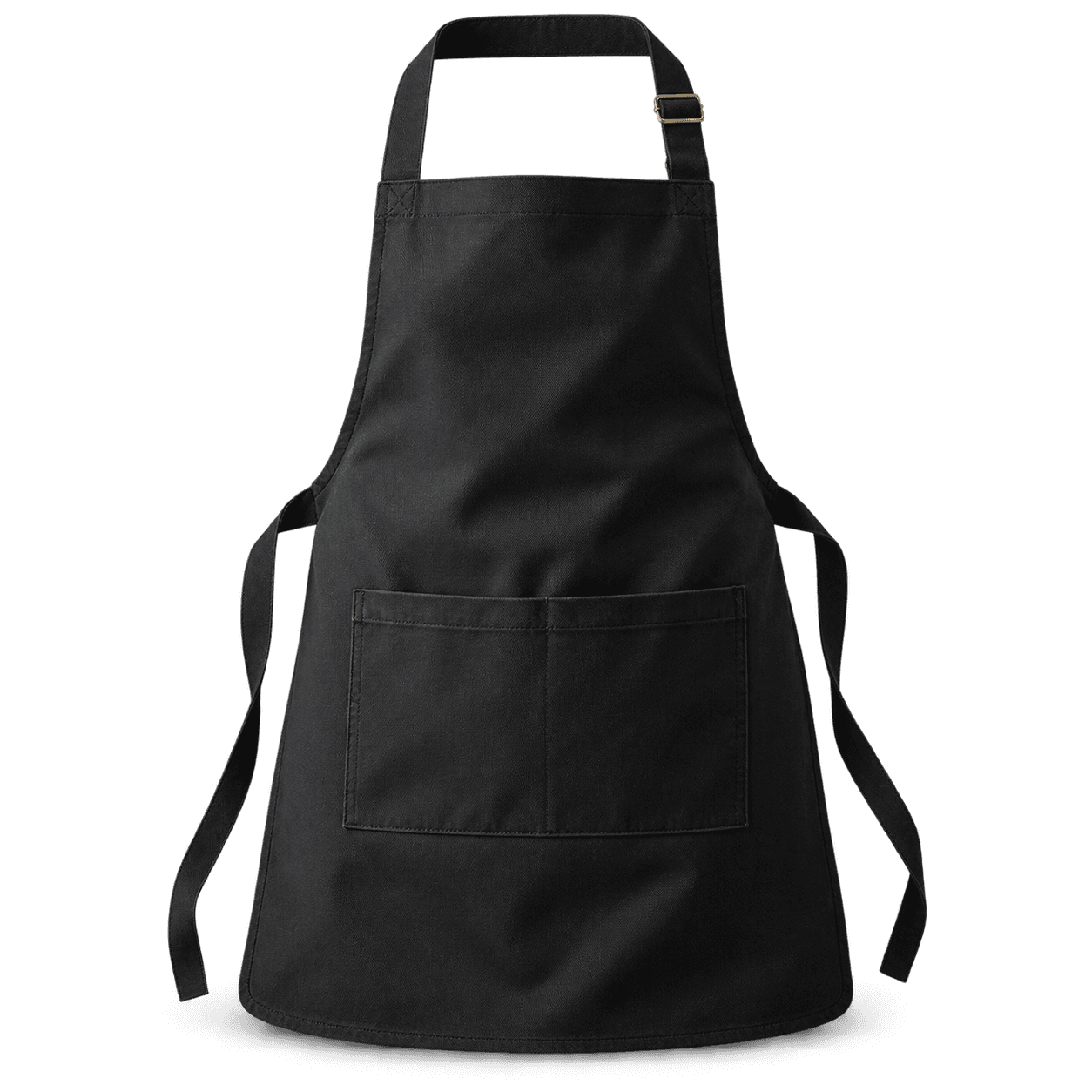 Black The Maker Apron unbranded product mockup